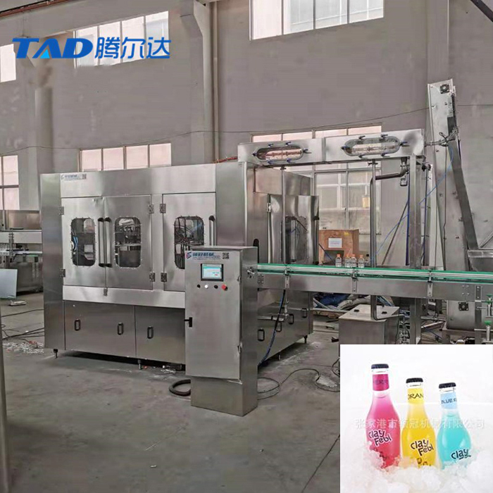 含气饮料生产线的生产工艺流程